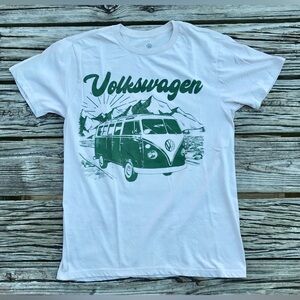 Mens S Official VW VOLKSWAGEN Bus Van Front Graphic Short Sleeve Tee Tshirt